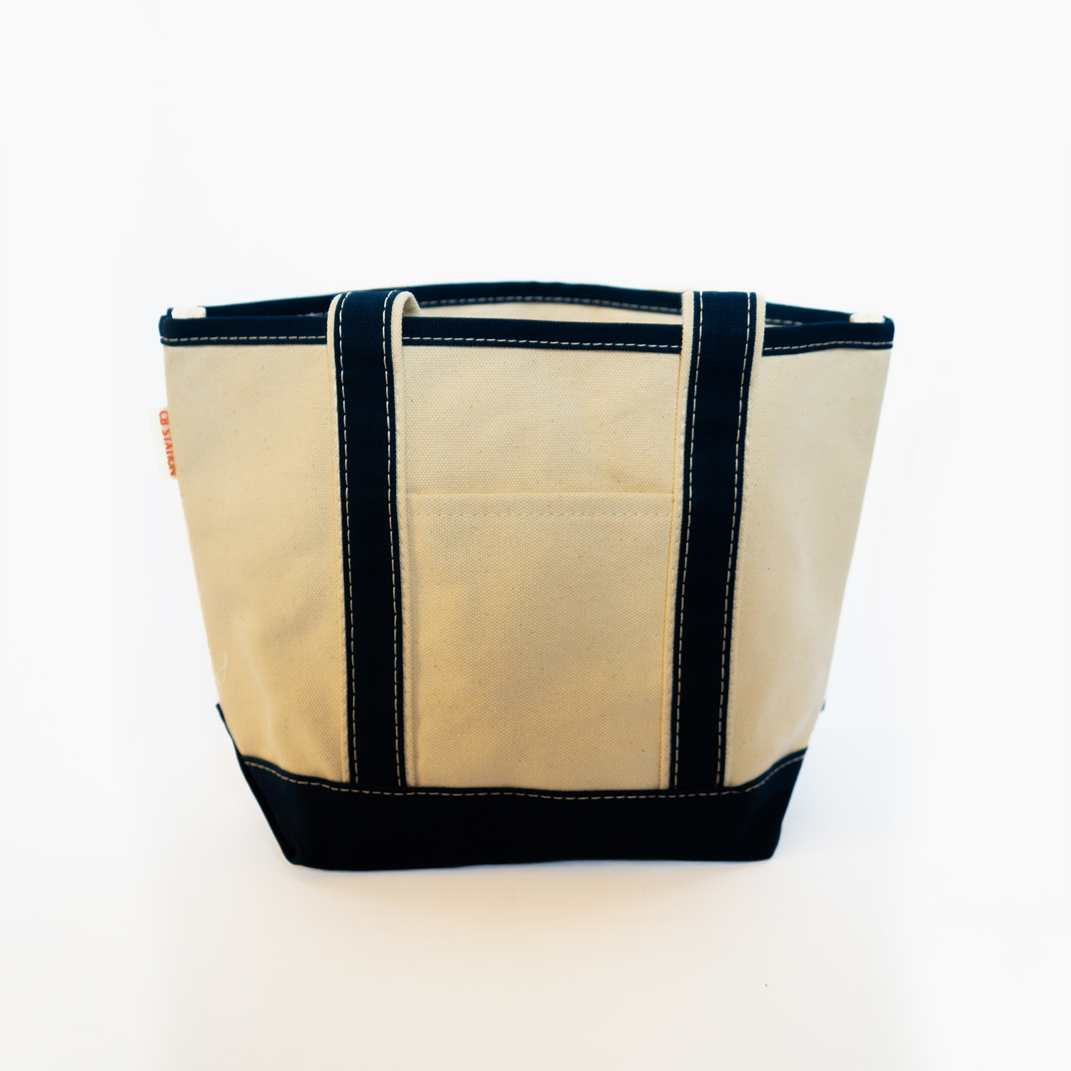 Canvas Boat Bag (Medium tote with zipper)