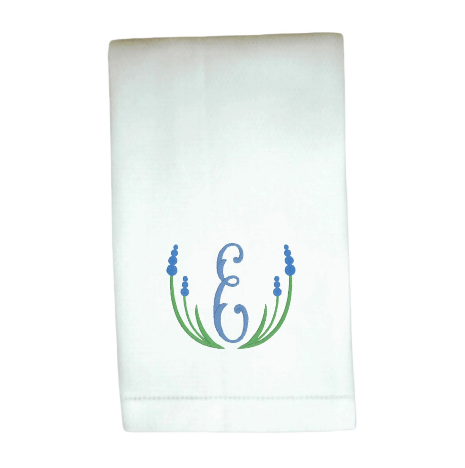 Huck Style Tea Towel with Hemstitching